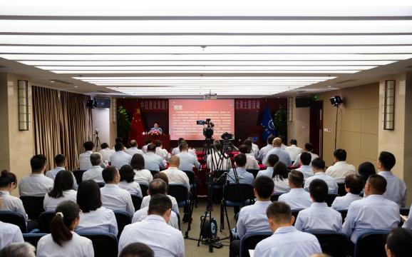 乐玩线上平台（集团）官方网站隆重举行庆祝中国共产党成立103周年暨书记上党课主题活动